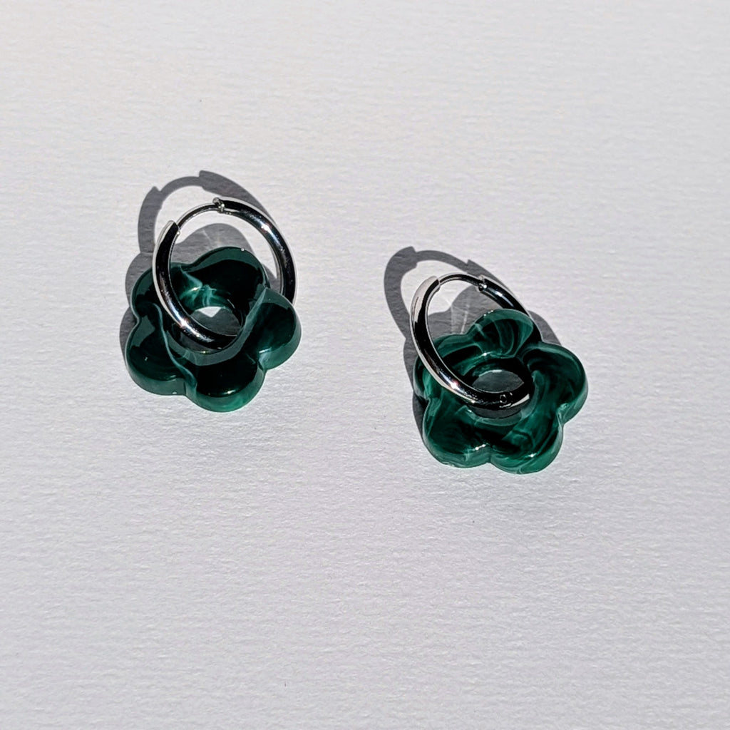 Resin flower charm