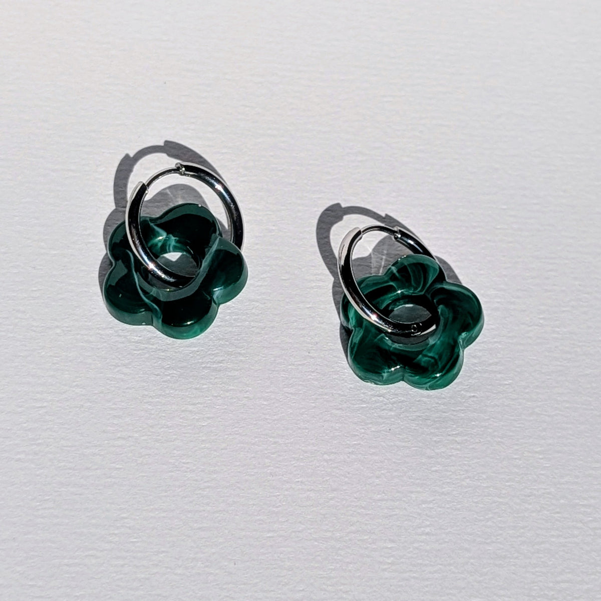 Resin flower charm
