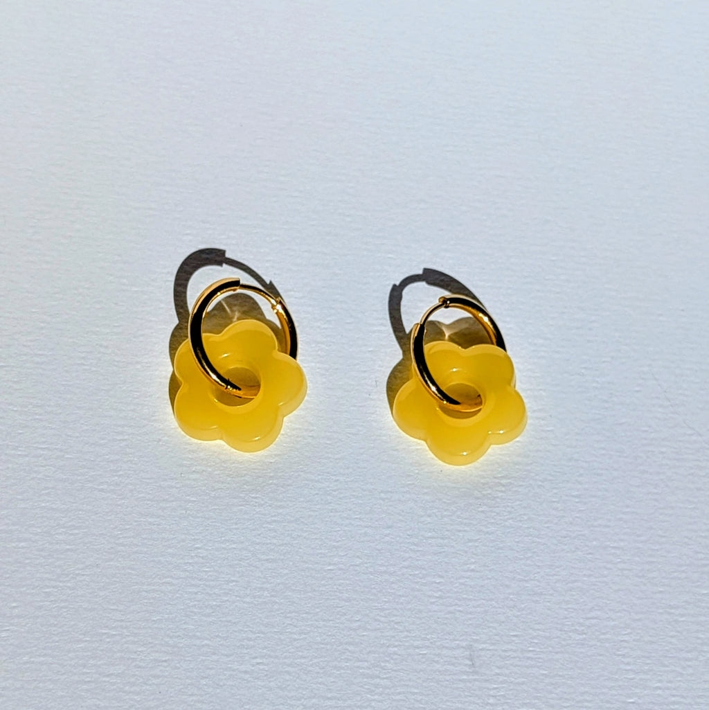 Resin flower charm