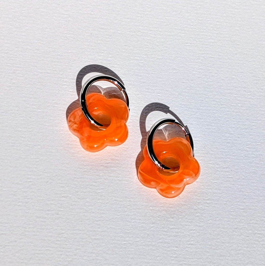 Resin flower charm