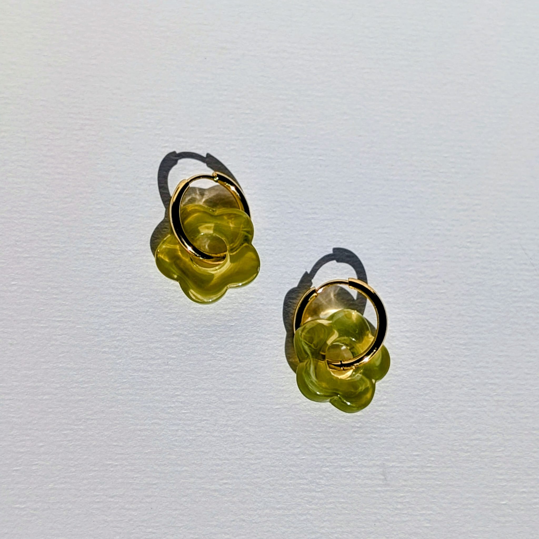Resin flower charm