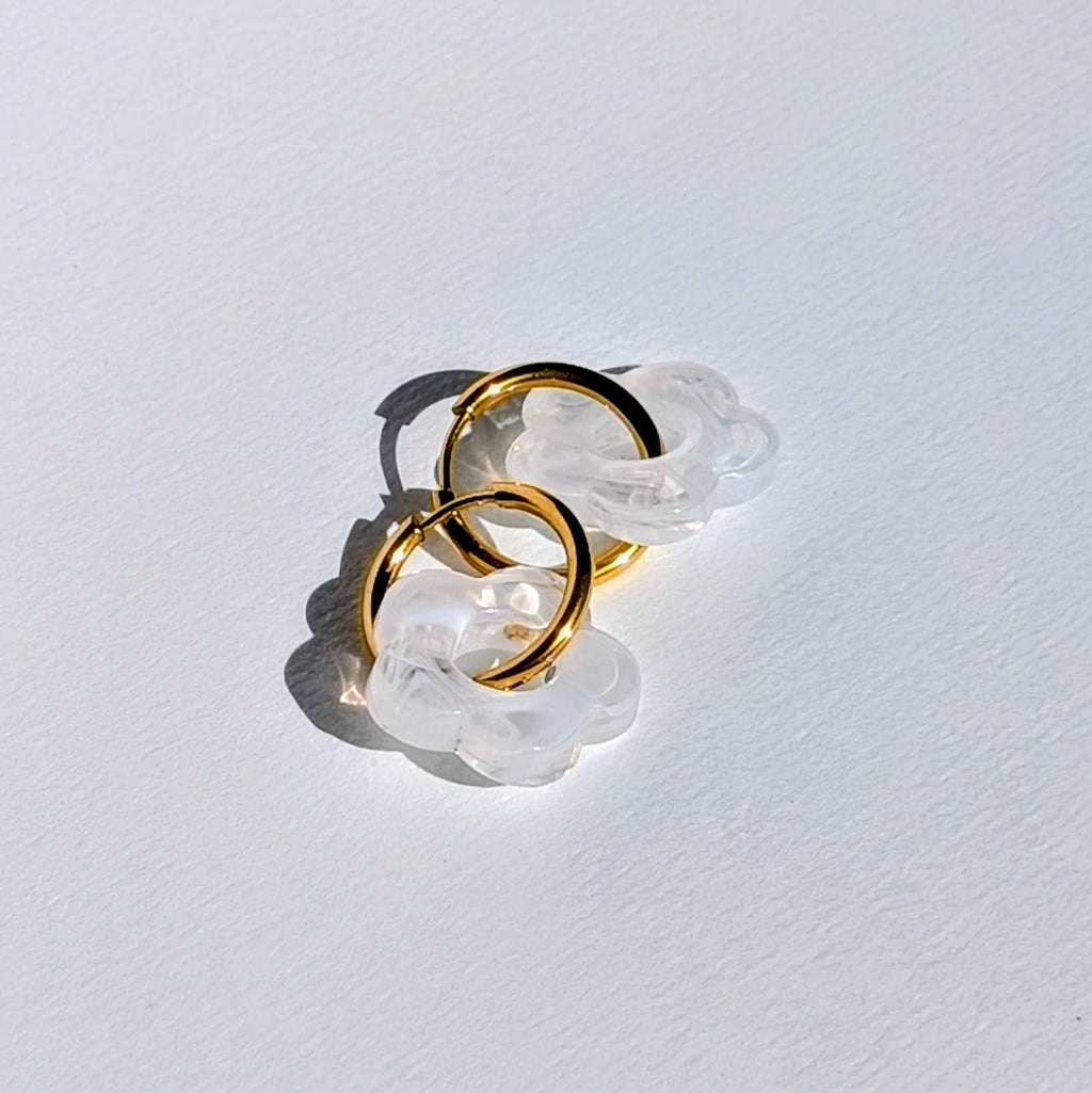 Resin flower charm