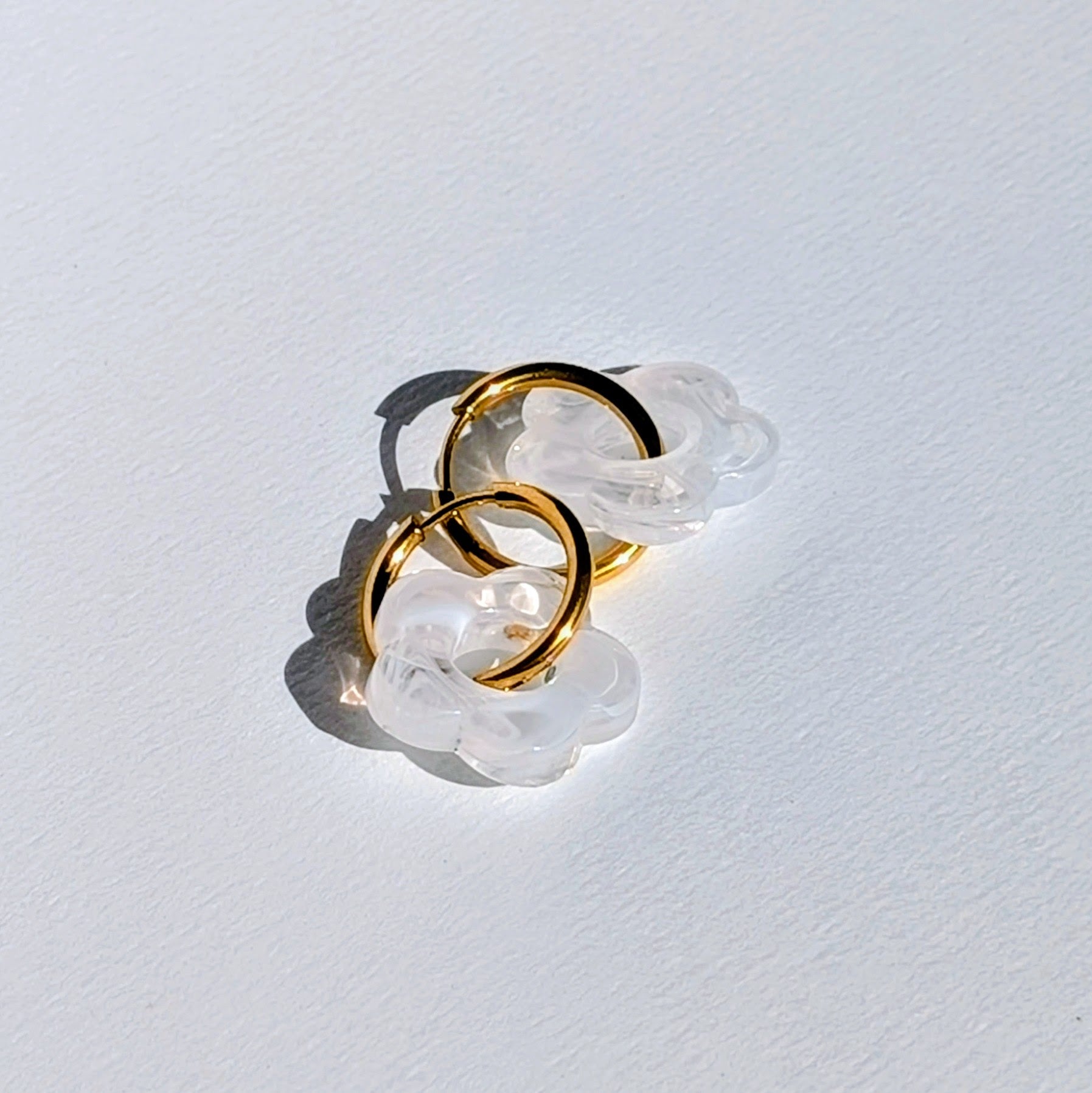 Resin flower charm