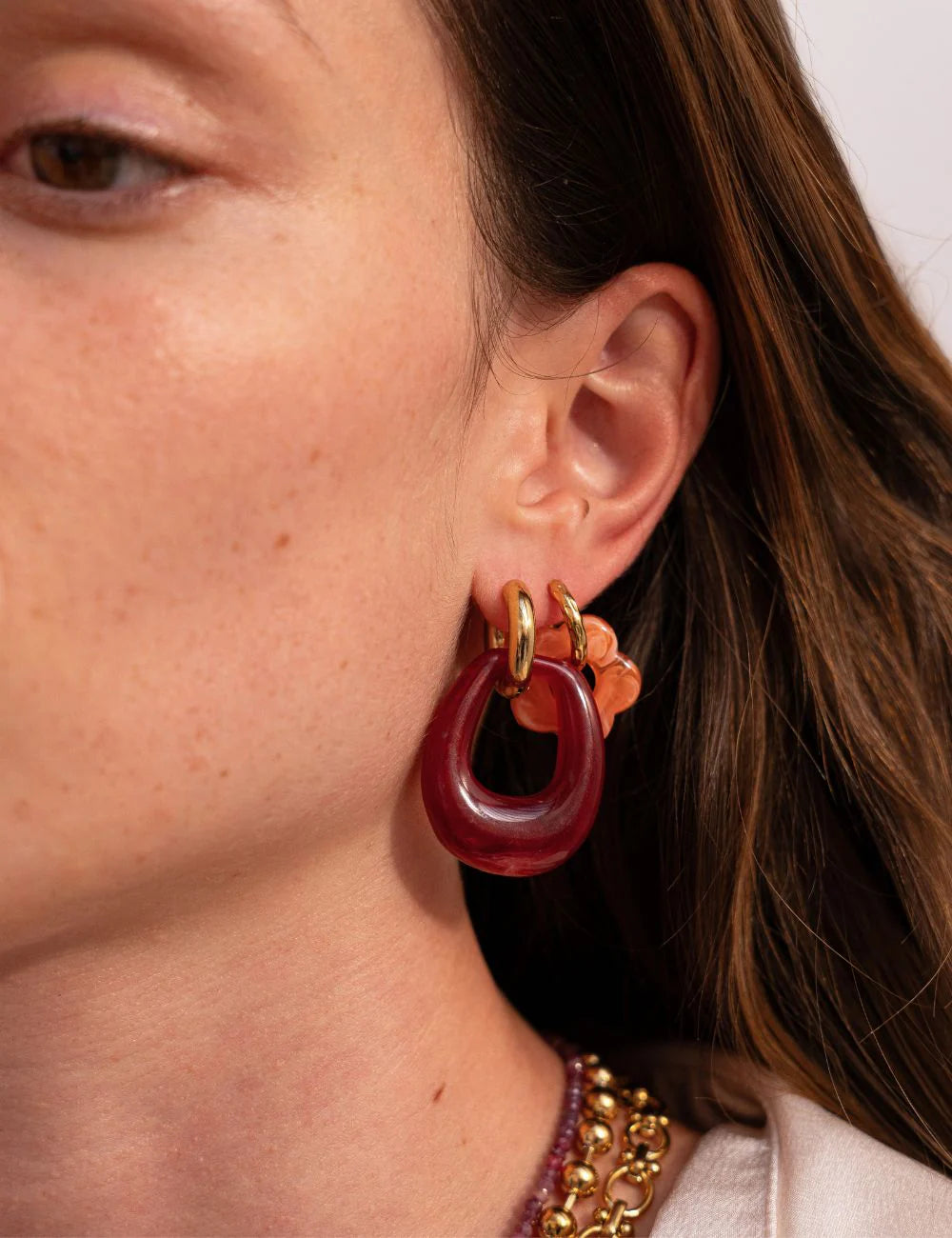 Pendentif Lola - Bordeaux